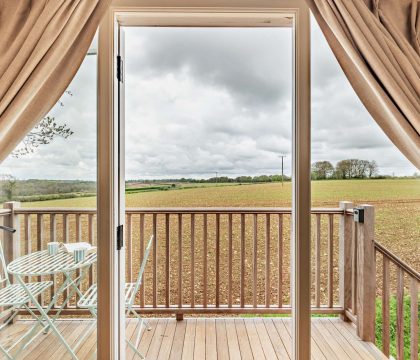 Keepers Annexe Balcony - StayCotswold