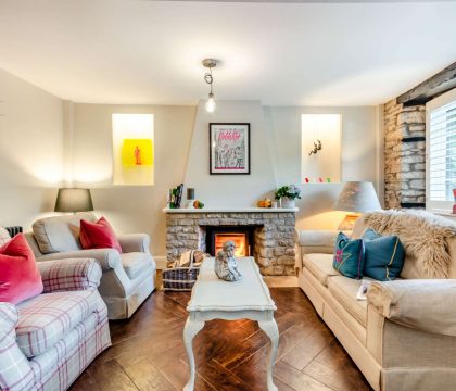 Cross Keys Cottage Living Room - StayCotswold