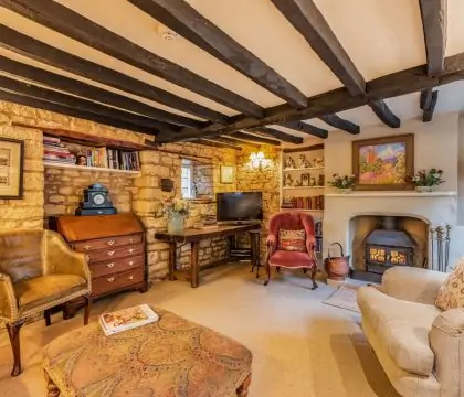 Pear Tree Cottage Bourton Living Room - StayCotswold