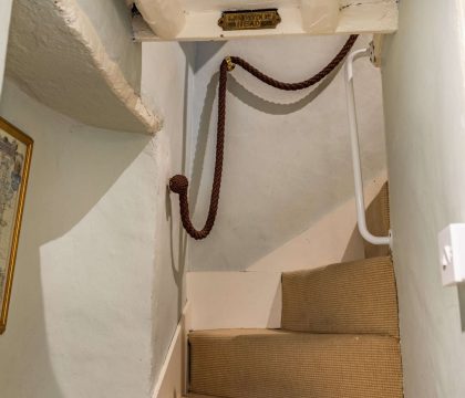 Pear Tree Cottage Bourton Staircase - StayCotswold