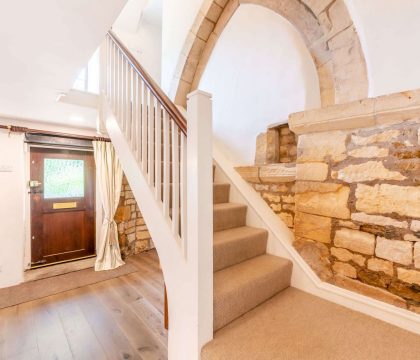 Norman Chapel Staircase - StayCotswold