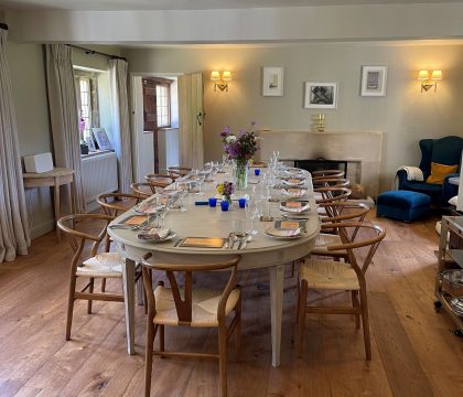 Keepers Lodge Dining Room - StayCotswold