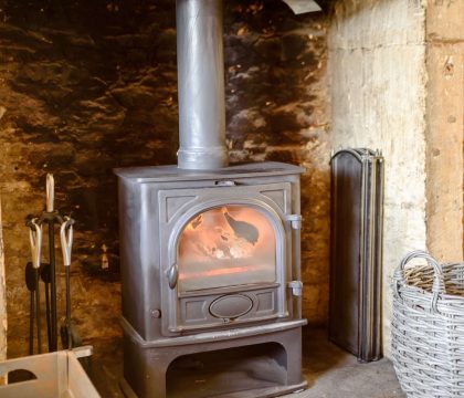 Knoll Cottage Wood Burner - StayCotswold