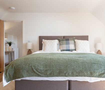 The Puzzle House Master Bedroom - StayCotswold
