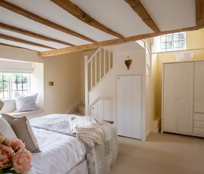 Ford Bank Cottage Master Bedroom - StayCotswold