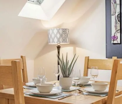 Rainbow Barns Dining Area - StayCotswold