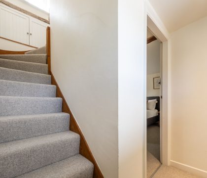 Post Office Cottage Stairs - StayCotswold