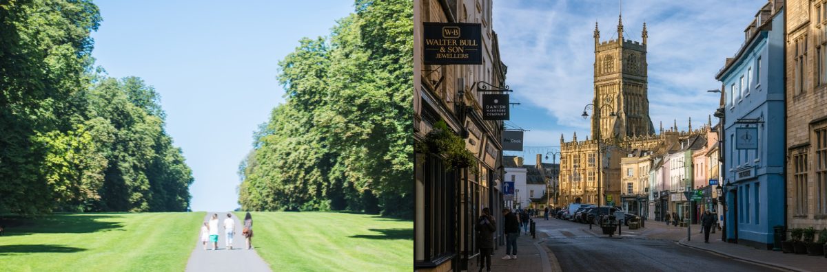Cirencester Park and Street