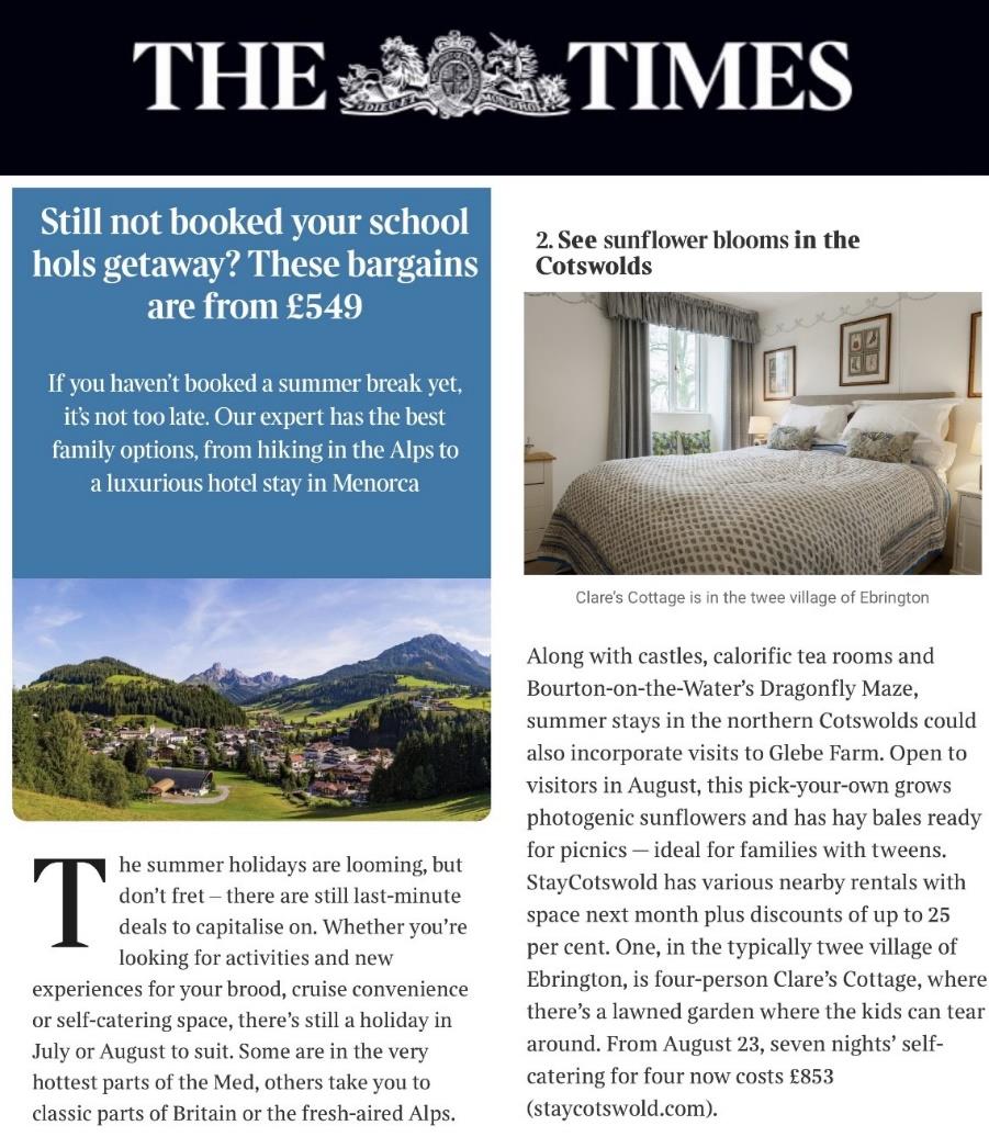 A Blooming Spotlight in The Times