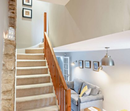 The Old Sweet Shop Stairs - StayCotswold