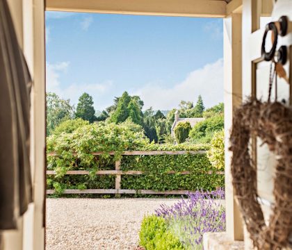 2 Orchard Cottages Front Door View - StayCotswold