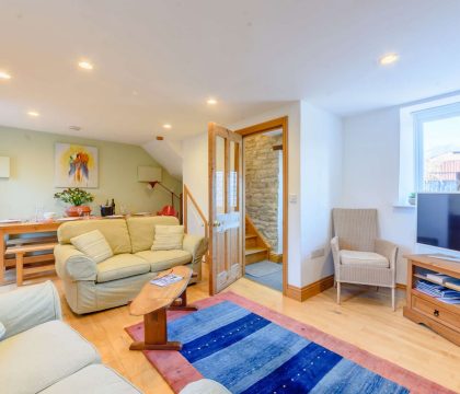 Steps Cottage Living Room - StayCotswold