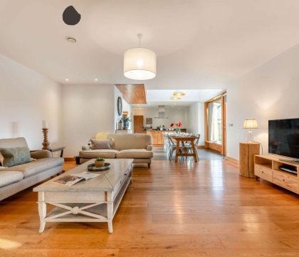 Yew Barn Living Room - StayCotswold
