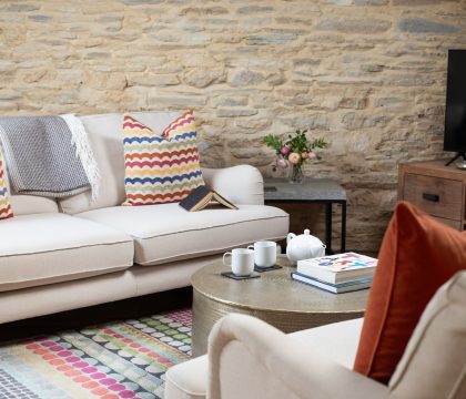 The Hayloft Sitting Room - StayCotswold