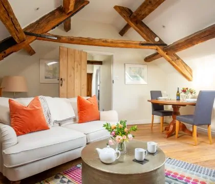 The Hayloft Sitting Room - StayCotswold