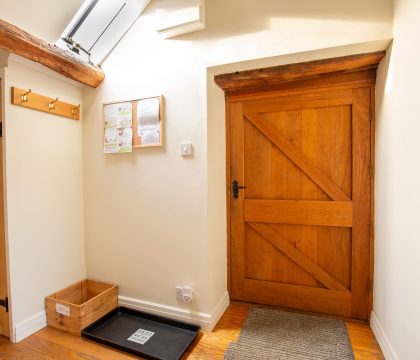 The Hayloft Entrance - StayCotswold