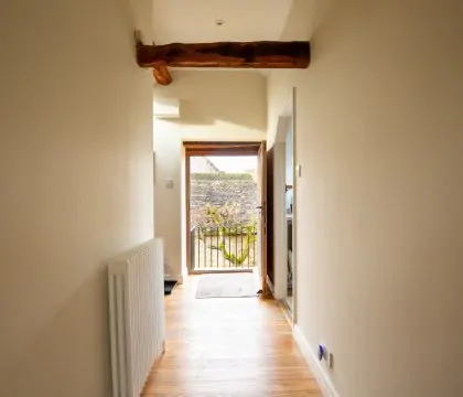 The Hayloft Entrance - StayCotswold