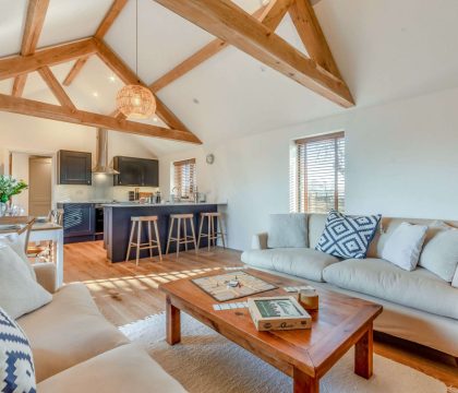 Corner House Barn Sitting Room - StayCotswold