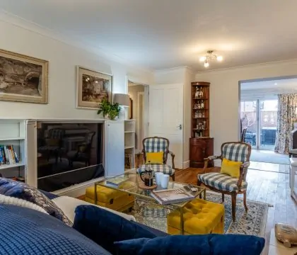 Blenheim Corner Sitting Room - StayCotswold