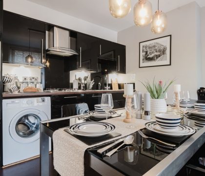 Licatas Apartment Kitchen/Dining Area - StayCotswold