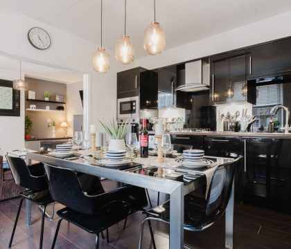 Licatas Apartment Kitchen/Dining Area - StayCotswold