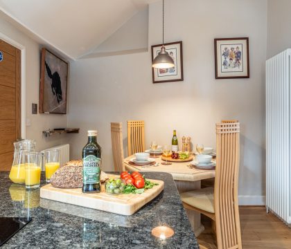 Topside Kitchen/Dining Area  - StayCotswold