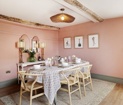 The Barley Apartment at Cowley House Dining Area - StayCotswold