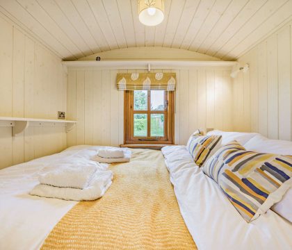 The Organic Wagon Bedroom - StayCotswold