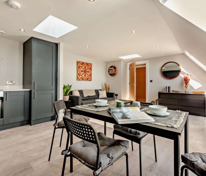 The Nook Living Area - StayCotswold