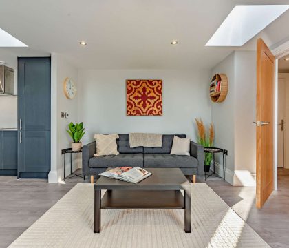 The Nook Living Area - StayCotswold