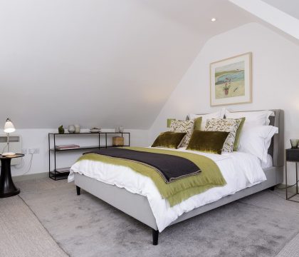The Old Stables at Broadwell Manor Master Bedroom - StayCotswold