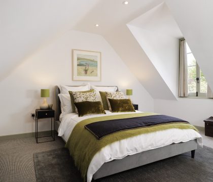 The Old Stables at Broadwell Manor Master Bedroom - StayCotswold