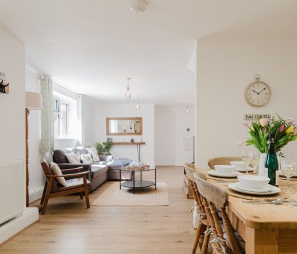 Owl Cottage Open Plan Sitting Area - StayCotswold