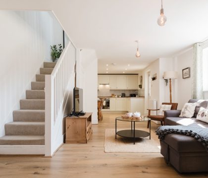 Owl Cottage Open Plan Sitting Area - StayCotswold