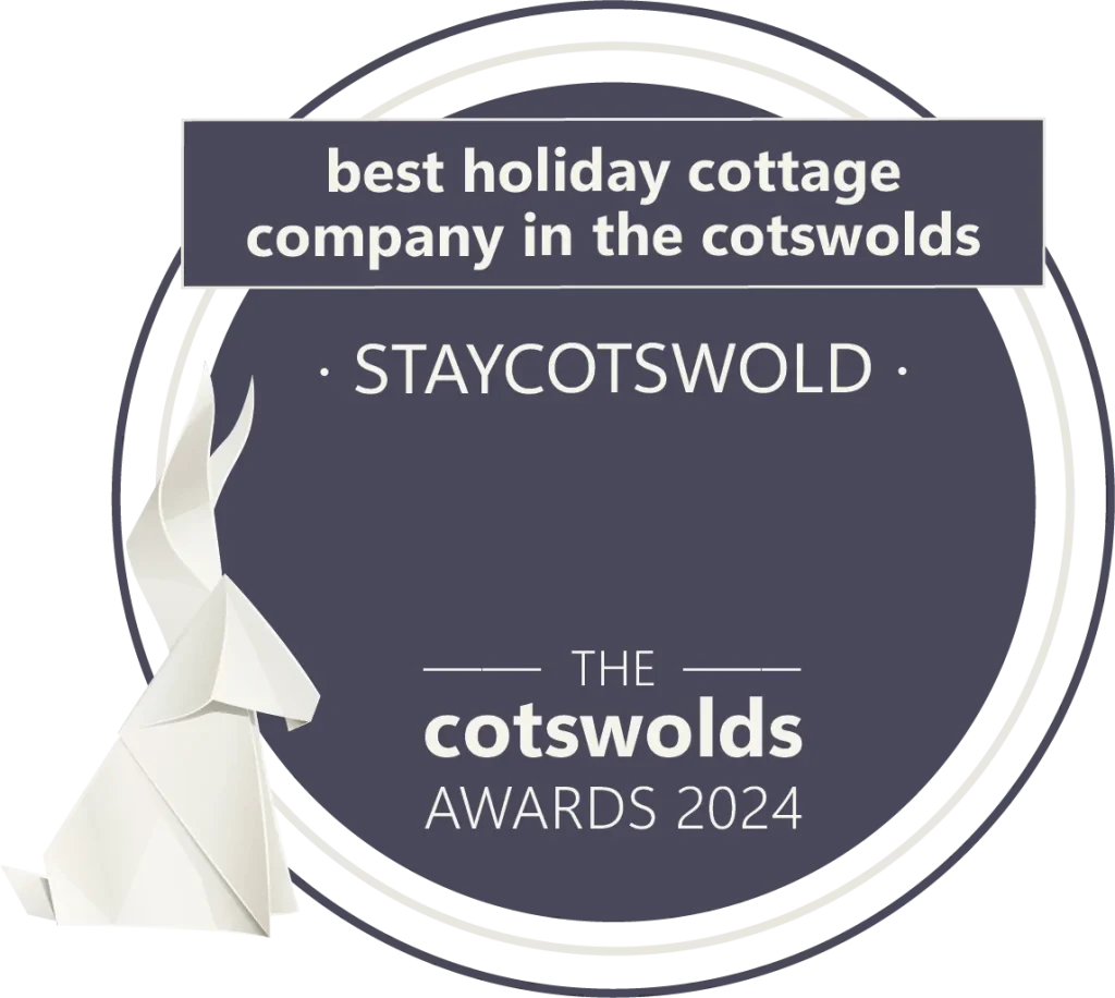 Winner of the Best Holiday Cottage Company Cotswold Awards 2024