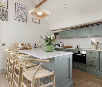 The Barley Apartment at Cowley House Kitchen - StayCotswold
