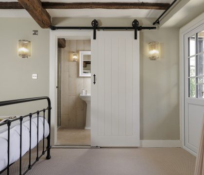 Flat 1 Martins House Master Bedroom - StayCotswold