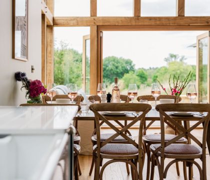 The Tractor Shed Dining Area - StayCotswold
