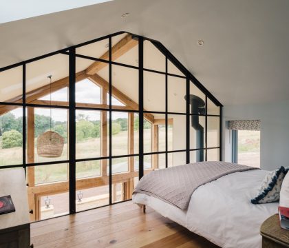 The Tractor Shed Master Bedroom - StayCotswold