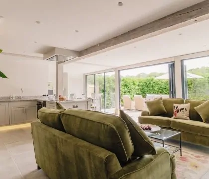 The Barn at High Gables Sitting Room - StayCotswold