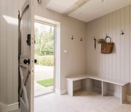 The Barn at High Gables Entrance - StayCotswold