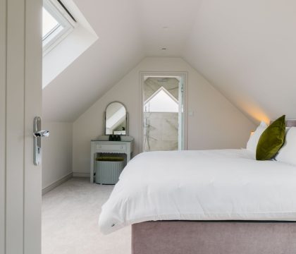 The Barn at High Gables Master Bedroom - StayCotswold