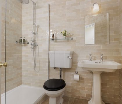 The Coach House at Broadwell Manor Shower Room - StayCotswold