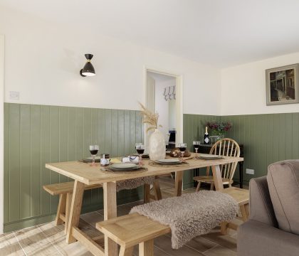 Coleman's Elm Dining Area - StayCotswold
