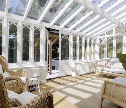3 & 4 Hawthorn Cottages Conservatory - StayCotswold