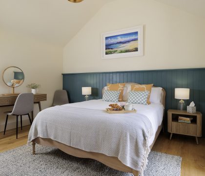 The Mews at Sturt Farm Master Bedroom - StayCotswold