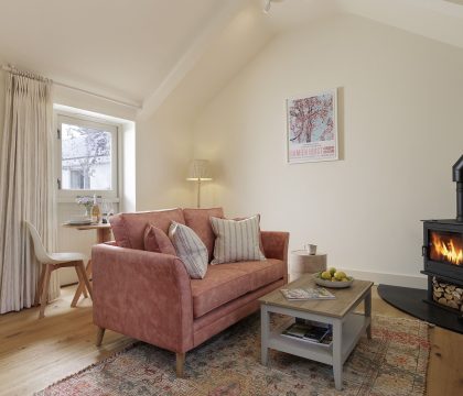 The Mews at Sturt Farm Living Room - StayCotswold