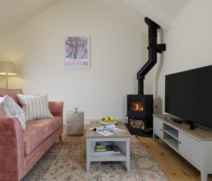 The Mews at Sturt Farm Living Room - StayCotswold