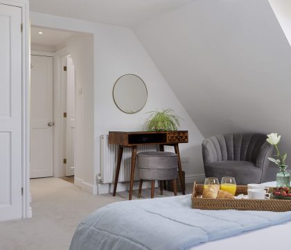 St Marys Cottage Master Bedroom - StayCotswold