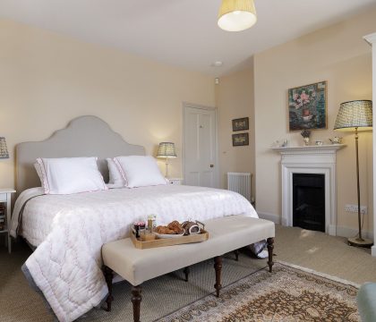 The Old Vicarage Master Bedroom - StayCotswold